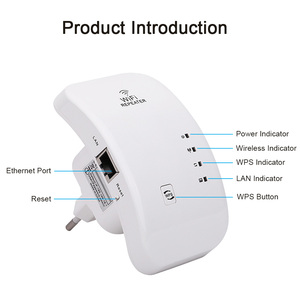 Kp300w không dây Wifi Repeater phạm vi Extender <span class=keywords><strong>Router</strong></span> Wi-Fi khuếch đại tín hiệu 300Mbps Wifi Booster 2.4G Wi-Fi Ultra <span class=keywords><strong>Boost</strong></span> - Product Image 5