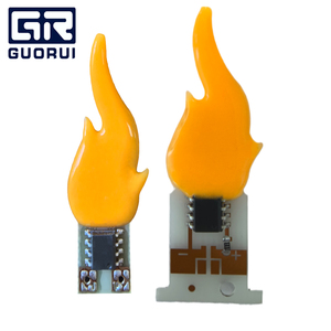 โคมไฟจำลองเปลว<span class=keywords><strong>ไฟ</strong></span> ชิป LED COB 3V แหล่งกำเนิดแสงเทียน <span class=keywords><strong>หลอด</strong></span><span class=keywords><strong>ไฟ</strong></span>เอดิสัน แสงสีขาว แสงสีเหลือง แสงสีแดง แสงสีเขียว แสงสีฟ้า แสงสีชมพู - Product Image 1