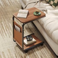 Plusieurs tables d'appoint mobiles pour chambre et salon, avec roulettes, pour le thé et la table de chevet