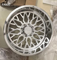 Polierte Aluminium-Schmiedefelgen 20 22 24 26 28 Zoll 8x180 8x170 6x135 6x139.7 für Lift Truck Ford F250 F150 Ram 1500 2500 Felgen
