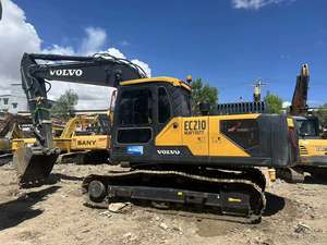 Excavadora hidráulica Volvo EC210 usada de 21 toneladas a la venta Mini maquinaria de movimiento de tierras hidráulica Motor de núcleo original - Product Image 4