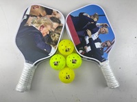Raquette de pickleball professionnelle Toprate approuvée USAPA, surface en fibre de carbone 3K sans bordure, texture texturée, noyau en nid d'abeille absorbant les chocs, 16 mm