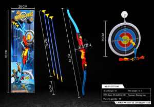 Profesional niños tiro objetivo caza arco y flecha tiro <span class=keywords><strong>tirachinas</strong></span> juguete ballesta juguetes conjunto dardo con ventosa - Product Image 4