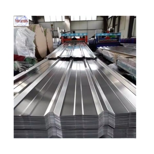 Tôles de toiture en acier galvanisé ondulé, revêtues de <span class=keywords><strong>zinc</strong></span>, épaisseurs 0,2 mm, 0,4 mm, 0,5 mm, 0,55 mm, 0,7 mm, 0,75 mm, 1,8 mm, 5 mm, 10 mm - Product Image 1