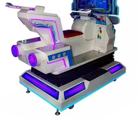 Machine de jeu d'arcade de course de moto en métal à pièces, simulateur de course automobile, console de compétition pour enfants, garantie 1 an