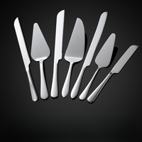 Set Pisau Kue Stainless Steel untuk Perayaan Ulang Tahun Pernikahan untuk Pesta & Toko Kue Alat Kue Esensial Berkualitas Tinggi