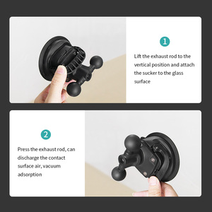 Support de fixation à ventouse VIN 1 pouce avec rotation à 360 degrés pour bras à double rotule RAM, accessoire pour téléphones et caméras d'action - Product Image 4