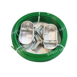 Cuerda <span class=keywords><strong>de</strong></span> alambre <span class=keywords><strong>de</strong></span> <span class=keywords><strong>acero</strong></span> galvanizado colorido arcoíris PU PP PA6 PE recubierto Gi <span class=keywords><strong>Cable</strong></span> <span class=keywords><strong>de</strong></span> alambre <span class=keywords><strong>para</strong></span> <span class=keywords><strong>tendedero</strong></span> cuerda <span class=keywords><strong>de</strong></span> alambre <span class=keywords><strong>inoxidable</strong></span> recubierto <span class=keywords><strong>de</strong></span> vinilo - Product Image 2