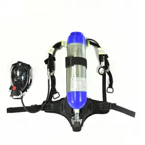 M-BA01 MYWELL scba fenan अग्निशमन संकुचित स्वयं-निहित बचाव हवा श्वास तंत्र पूरा सेट - Product Image 1