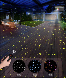 Projection dynamique de luciole de lumière laser LED étanche IP65 pour la décoration de pelouse de parc scénique d'ambiance de barre de cour - Product Image 3