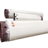 Sonde de forage FAE : Rigidité et résistance supplémentaires, et une chaîne de forage à rinçage continu pendant l'insertion et l'extraction pour la pose de fondations.