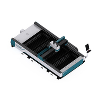 Prix compétitif 6KW 4m x 2m Machine de découpe laser à fibre à une table LX4020FC pour tôle en acier inoxydable et en acier au carbone