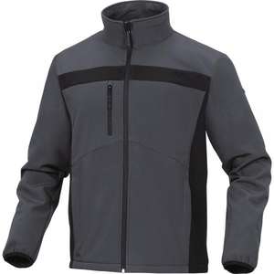 DELTA PLUS - LULE2GRXG-M Veste softshell gris-noir en polyester/élasthanne-VESTES DE TRAVAIL EAN MW129779 - Product Image 1