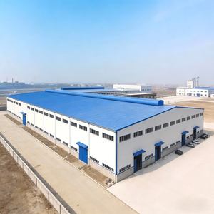 Capannone Industriale Prefabbricato in Acciaio Durevole, Struttura ad Alta Resistenza in Acciaio Zincato a Caldo per Alte Temperature ISO - Product Image 6