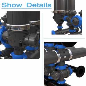 Hot New aiger Chất lượng cao tưới nhỏ giọt màn hình tự động làm sạch Đĩa lọc nước - Product Image 4