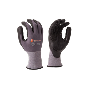 Guantes de Seguridad SNELL de Calibre 15, Tejido Sin Costuras, Nitrilo Arenoso, Uso General, Antideslizantes, Dedos con Puntos Adhesivos, Compatibles con Pantallas Táctiles - Product Image 1
