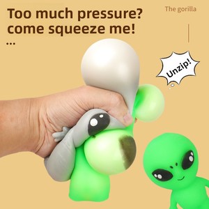 Juguete de Peluche de PVC y TRP con Forma de Extraterrestre Pequeño, Creativo y Simulador, para Niños, 12*7cm - Product Image 3