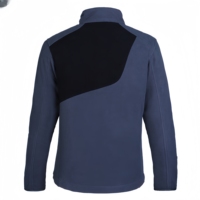 2023 hiver durable microfibre polaire veste fermeture à glissière respirant et col montant matériau recyclé pour une utilisation en automne
