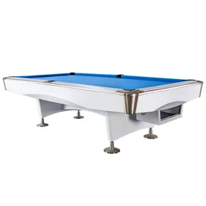 Mesa de bilhar profissional para torneio, mesa de bilhar K55 de madeira maciça barata de 9 pés, mesa de bilhar de borracha para venda