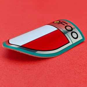 Etiqueta de botella de perfume de etiqueta de metal dorado personalizado con pegatina de logotipo en relieve para velas manualidades marcos de fotos - Product Image 6