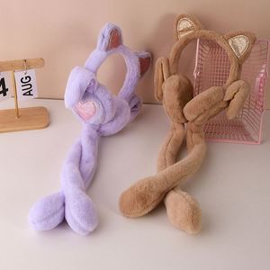 Nouveauté Hiver : Cache-oreilles Rétractables en Peluche Ultra Douce avec Oreilles de Lapin pour Bébés, Enfants et Femmes - Product Image 4