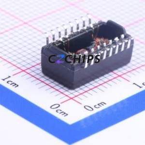 Transformador LAN SMD PT61017PEL, Inductor de 12.8x6.9mm (Relación de Transformación: 1CT:1CT) (Inductancia: 350uH Temperatura de Funcionamiento: ) - Product Image 2