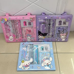 Phim Hoạt Hình Văn Phòng Phẩm Đặt Cuộn Dây Cứng Bìa Máy Tính Xách Tay Cai Trị Bút Dao Hạn Quà Tặng Cho Sinh Viên Trường Tùy Biến - Product Image 2