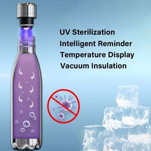 New Product Smart Self-cleaning Water Bottle with UV Function Double Wall Stainless Steel Insulated <b>Thermos</b> Cup Factory - Product Image 2