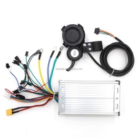 Contrôleur à entraînement direct DAMAO 48V/72V 50A avec écran et accélérateur pour trottinette électrique à double moteur, accessoires de rechange