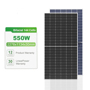 Panneaux solaires de niveau 1 540W 545W 550W 555W 560W Panneau d'énergie solaire Type N Cellule solaire 182 mm Panneau solaire 560W 570W 575W - Product Image 2