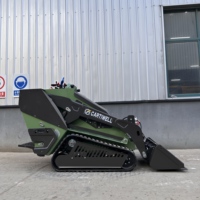 Nouvelle chargeuse sur chenilles Cartiwell avec godet, moteur EC, garantie 1 an, système entièrement hydraulique