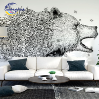 Azulejos de vidrio automáticos, papel para pared, arte de inyección de tinta, decoración mural, máquina de impresión de pared UV, impresora de pared 3D