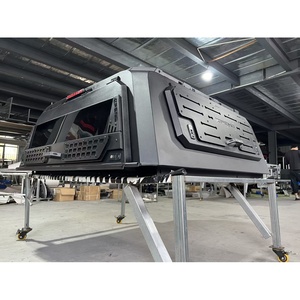 Hardtop en aluminium sans perçage pour pick-up F150 BYD Shark 6 2025+ Double Cabine 4x4, avec portes latérales étanches et toit - Product Image 4