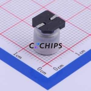 Condensateur électrolytique en aluminium SMD 25THV220MEFC8X10.5, SMD, D8xL10.5mm 220uF 20% 25V 8mm - Product Image 2