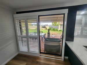 Bay Way Porte Coulissante Plantation Volets PVC Fenêtre Exportation vers L'australie - Product Image 5