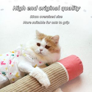 Cuscino giocattolo di alta qualità In juta naturale per gatti di lusso In cotone alla moda eco-friendly per animali domestici massaggiagengive incorporato con erba gatta adorabile cartone animato - Product Image 5