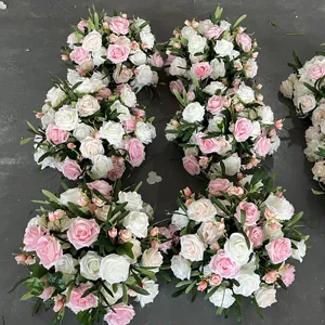 A-FB036 Wedding Artificial Flower Ball Centerpiece Pink Flower Ball Arrangement Flower Ball Wedding Center Piece