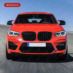 La mejor <span class=keywords><strong>oferta</strong></span> para <span class=keywords><strong>BMW</strong></span> G02 PRE Actualizado a X4M Kit de carrocería de lujo con difusor trasero Parachoques trasero delantero Kit de carrocería de lujo - Product Image 5