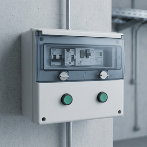 Panel de Control para Piscina de 11 Elementos con Programador IP65 IK08 GRIS (Solera CSP-06) - Product Image 2