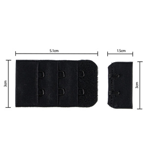 Échantillon gratuit de vêtements pour femmes avec boucle de soutien-gorge colorée <span class=keywords><strong>Crochet</strong></span> et œillet avec extension à 2 crochets <span class=keywords><strong>Crochet</strong></span> et œillets en métal enduit de nylon personnalisé - Product Image 1