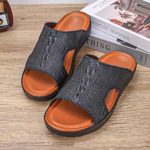 Sandales pour hommes de style arabe, semelle épaisse résistante à l'usure, légères en EVA, faciles à porter, tongs décontractées d'été - Product Image 2