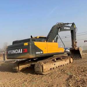 Second Hand Hyundai 350L Excavator 35 Ton 2022 <b>Model</b> Good Quality Gearbox Pump PLC Tested Cheap Sale - Product Image 1
