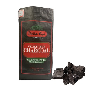 Sac en papier kraft de qualité alimentaire, grand format 3kg-5kg, à fond carré, multicouche, personnalisé, pour charbon de bois et feuilles de bois, usage industriel, vente en gros - Product Image 2