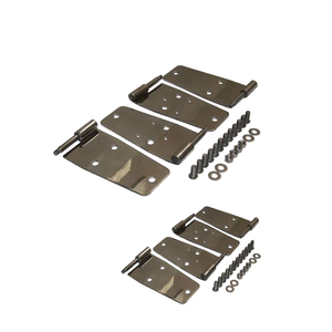 Bisagras de Acero Inoxidable para Puertas de Garaje, Bisagras Metálicas de Acero Galvanizado Personalizadas para Puertas Correderas de Garaje para Fábrica de Muebles Industriales - Product Image 2