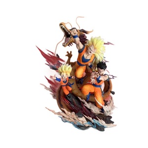 Figurines de collection Dragon Ball <span class=keywords><strong>Son</strong></span> Goten <span class=keywords><strong>Gohan</strong></span> Goku <span class=keywords><strong>Super</strong></span> <span class=keywords><strong>Saiyan</strong></span> 3 Dragon Fist, articles de dessin animé, figurines d'anime, ornements tendance, jouets - Product Image 4