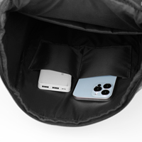 Mochila Funcional para Portátil para Hombre, con Cierre Seguro, Resistente, para el Trabajo Diario