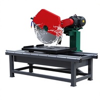 Machine de découpe de pierre de bureau Type 800 pour grandes tuiles de marbre et briques réfractaires, coupe de profil incliné à 45 degrés, garantie 3 ans