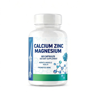 Cápsulas de Calcio, <span class=keywords><strong>Magnesio</strong></span> <span class=keywords><strong>y</strong></span> <span class=keywords><strong>Zinc</strong></span> con Vitamina D3, Suplemento Inmunológico, Cápsulas de Calcio, <span class=keywords><strong>Magnesio</strong></span> <span class=keywords><strong>y</strong></span> <span class=keywords><strong>Zinc</strong></span> OEM - Product Image 1