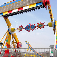 Équipement de divertissement pour parc d'attractions passionnant en plein air Machine foraine en fibre de verre en acier Top Spin Hot on Sale