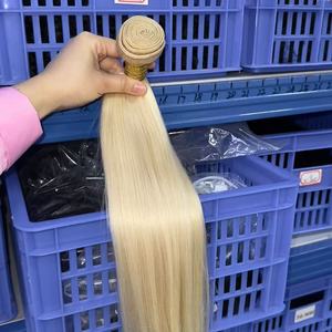 Capelli Indiani Ricci Mossi Pre-Pettinati Lisci con Mèches <span class=keywords><strong>Biondo</strong></span> Miele 4/27, <span class=keywords><strong>Biondo</strong></span> Marrone 613, Ricci Burmesi con Mèches - Product Image 4
